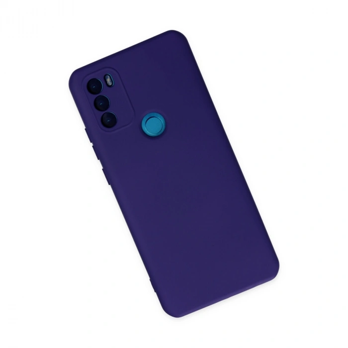 General Mobile Gm 21 Plus Kılıf Nano İçi Kadife Silikon - Mor