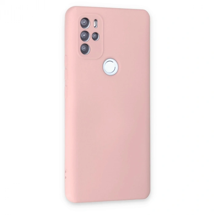 General Mobile Gm 21 Pro Kılıf Nano İçi Kadife Silikon - Pudra