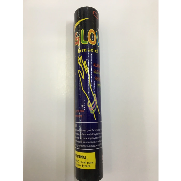 Glow Fosforlu Neon Bileklik 50 Adet (5580)