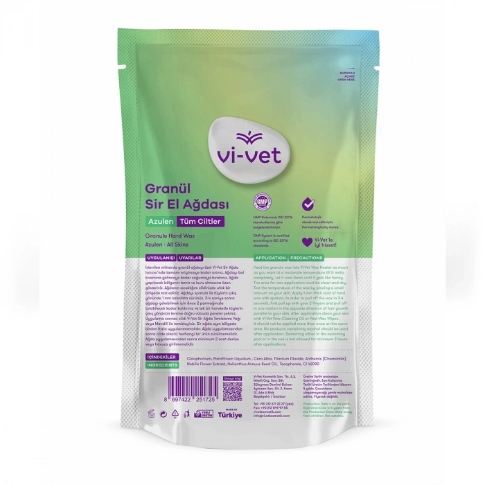 Granül Azulen Soyulabilir  Ağda 250gr (5580)