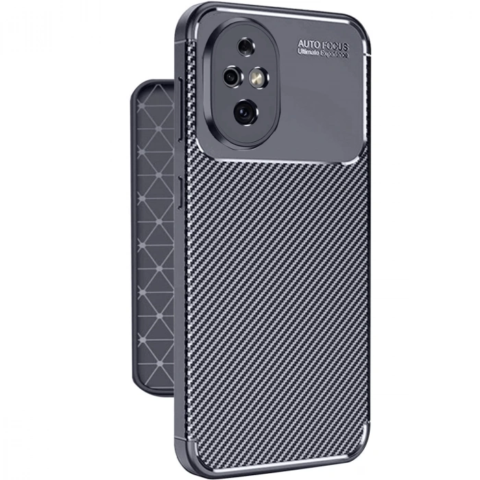 Honor 200 Kılıf Auto Focus Karbon Kapak - Lacivert
