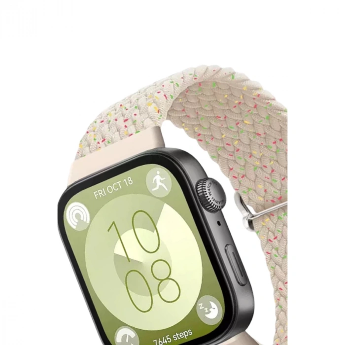 Huawei Fit 4  Kordon (saat Değildir) - Gri-turuncu