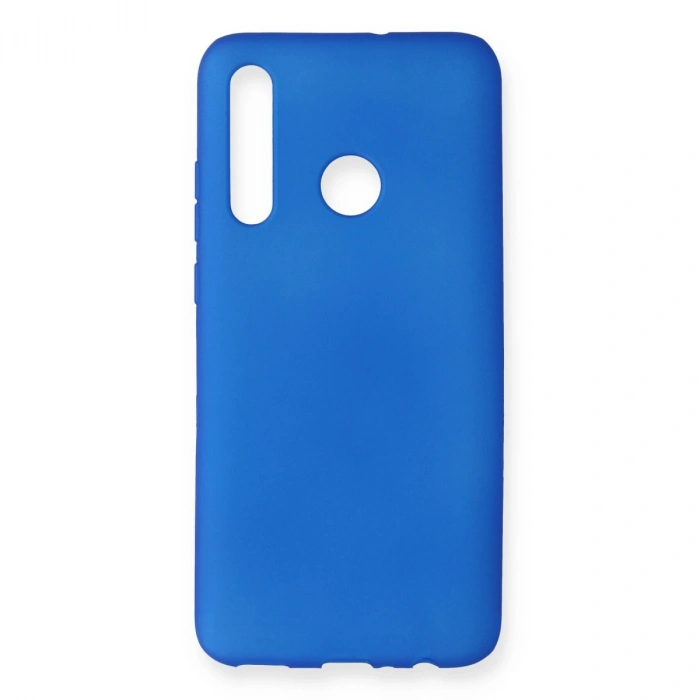 Huawei Honor 20 Lite Kılıf First Silikon - Mavi