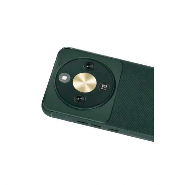 Huawei Honor Magic 8 Lite Auto Focus Karbon Kapak - Koyu Yeşil