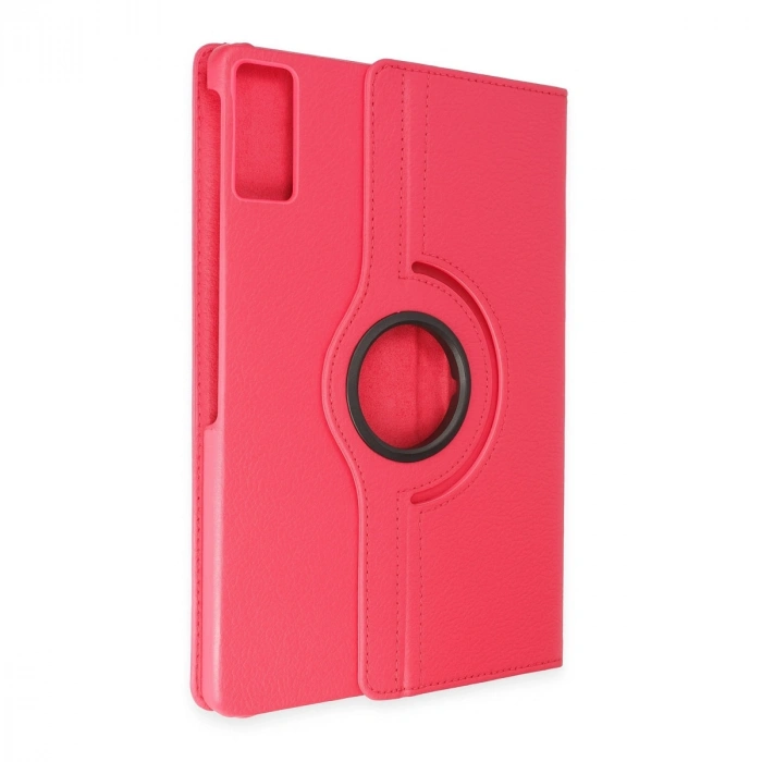Huawei Honor Pad 10 12.1 Kılıf 360 Tablet Deri Kılıf - Pembe