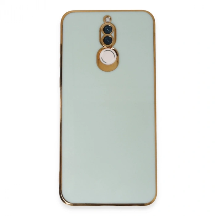 Huawei Mate 10 Lite Kılıf Volet Silikon - Açık Yeşil