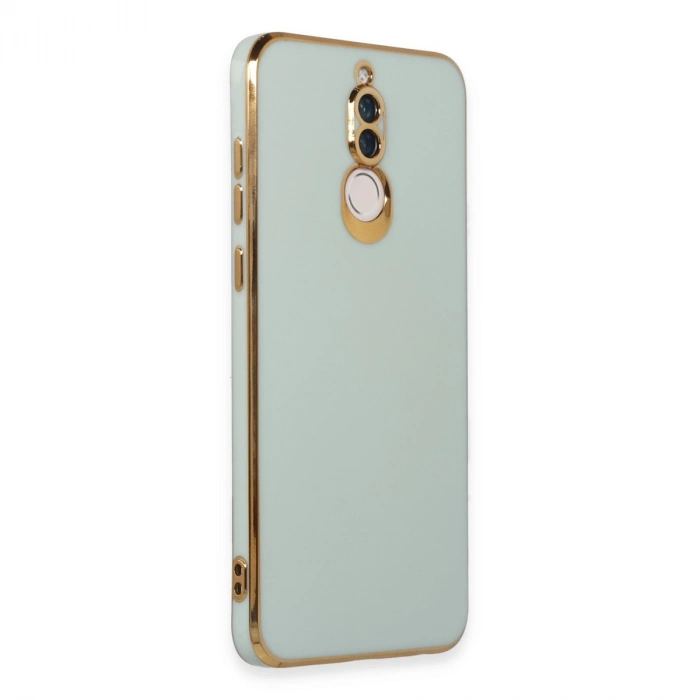 Huawei Mate 10 Lite Kılıf Volet Silikon - Açık Yeşil