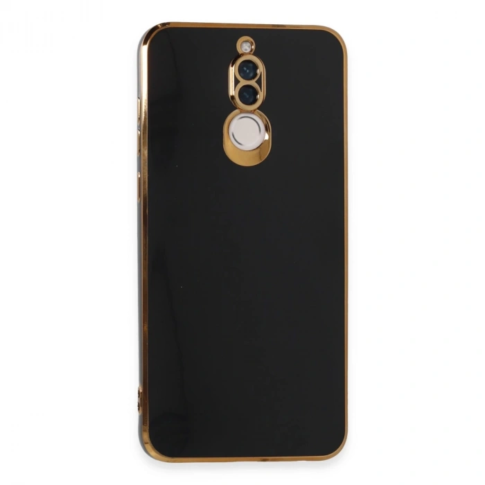 Huawei Mate 10 Lite Kılıf Volet Silikon - Siyah