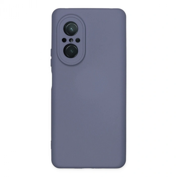Huawei Nova 9 Se Kılıf Nano İçi Kadife Silikon - Gri