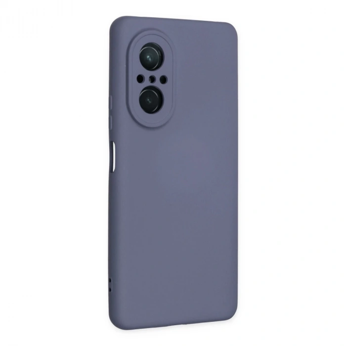 Huawei Nova 9 Se Kılıf Nano İçi Kadife Silikon - Gri