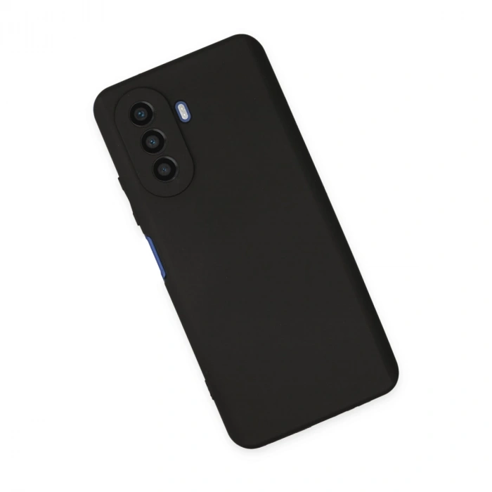 Huawei Nova Y70 Kılıf First Silikon - Siyah