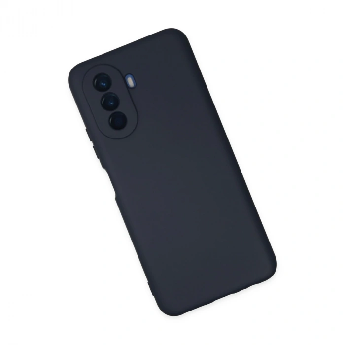 Huawei Nova Y70 Kılıf Nano İçi Kadife Silikon - Lacivert