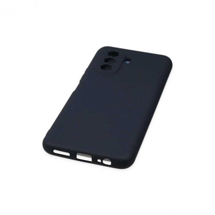Huawei Nova Y70 Kılıf Nano İçi Kadife Silikon - Lacivert