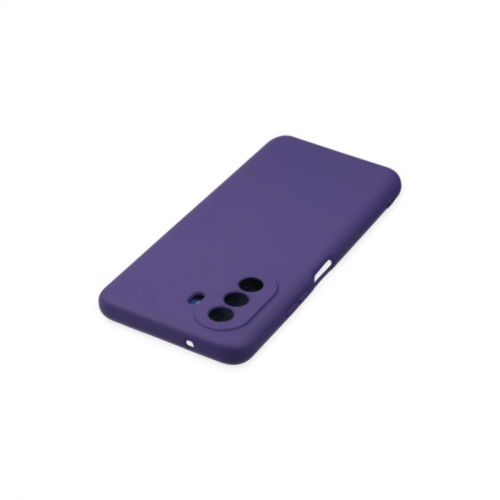 Huawei Nova Y70 Kılıf Nano İçi Kadife Silikon - Mor