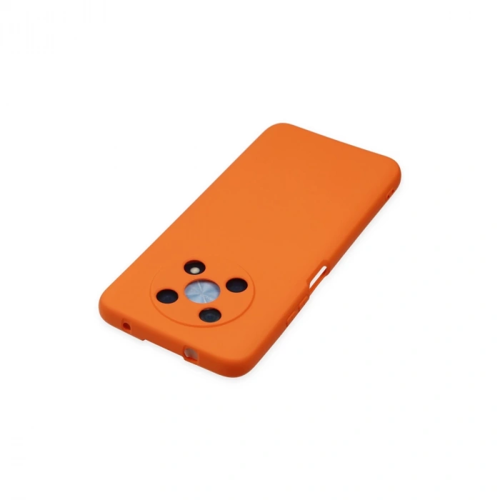 Huawei Nova Y90 Kılıf Nano İçi Kadife Silikon - Turuncu