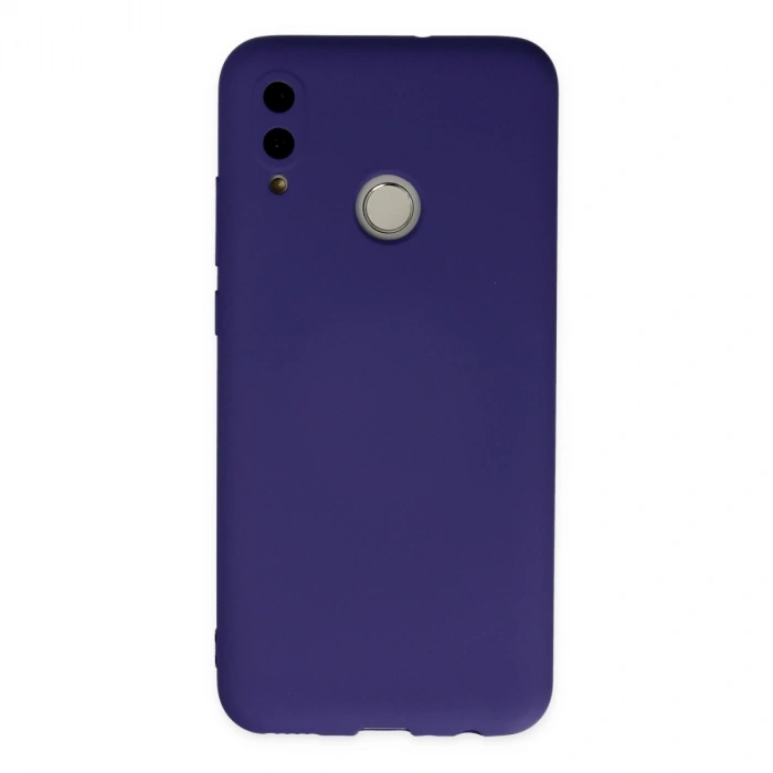 Huawei P Smart 2019 Kılıf Nano İçi Kadife Silikon - Mor