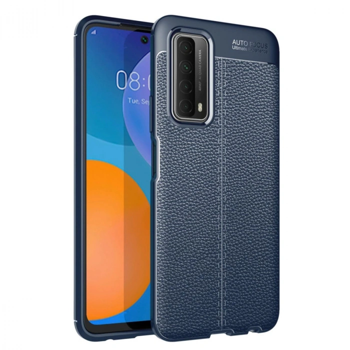 Huawei P Smart 2021 Kılıf Auto Focus Kapak - Lacivert