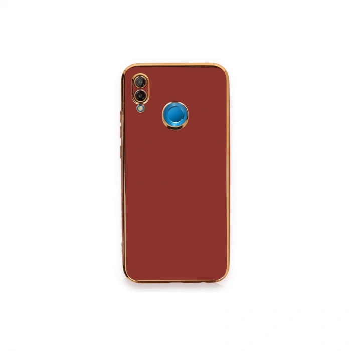 Huawei P20 Lite Kılıf Volet Silikon - Kırmızı