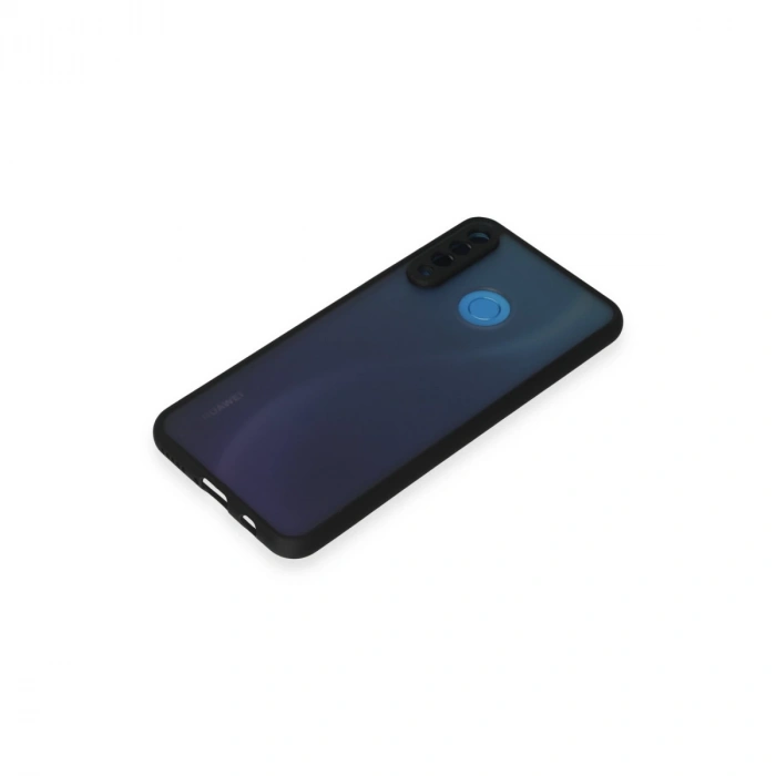 Huawei P30 Lite Kılıf Montreal Silikon Kapak - Siyah