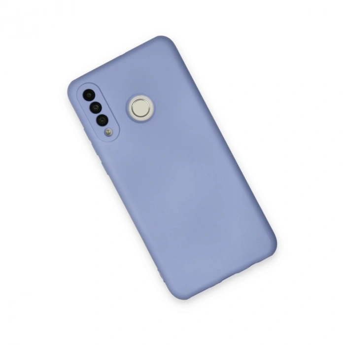 Huawei P30 Lite Kılıf Nano İçi Kadife Silikon - Lila