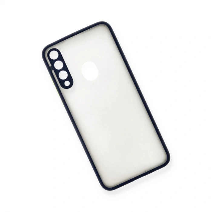 Huawei Y6p Kılıf Montreal Silikon Kapak - Lacivert