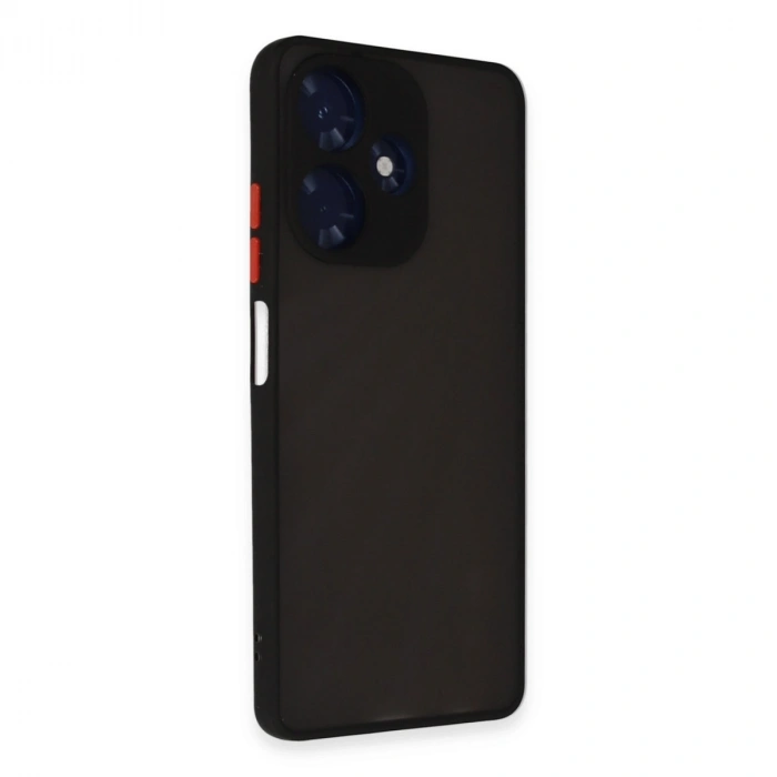 İnfinix Hot 30 4g Kılıf Montreal Silikon Kapak - Siyah