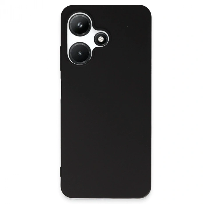 İnfinix Hot 30i Kılıf First Silikon - Siyah