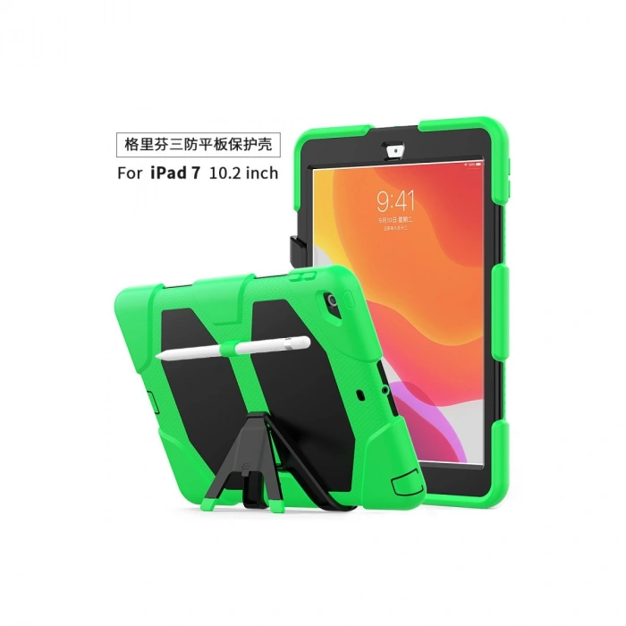 İpad 10.2 (7.nesil) Kılıf Griffin Tablet Kapak - Yeşil