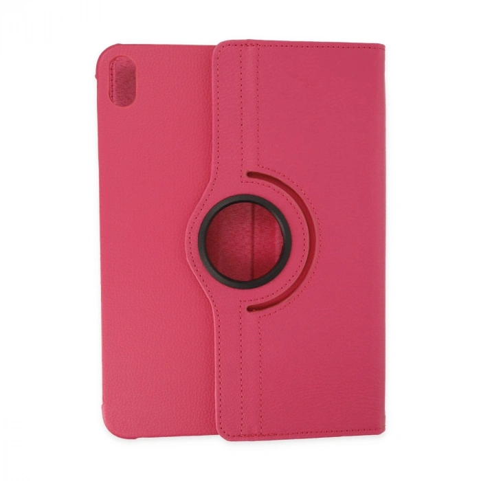 İpad 2022 10.9 (10.nesil) Kılıf 360 Tablet Deri Kılıf - Pembe