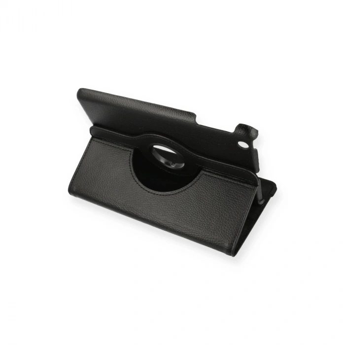 İpad Mini 1 Kılıf 360 Tablet Deri Kılıf - Siyah