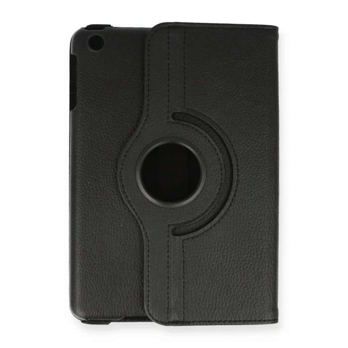 İpad Mini 1 Kılıf 360 Tablet Deri Kılıf - Siyah