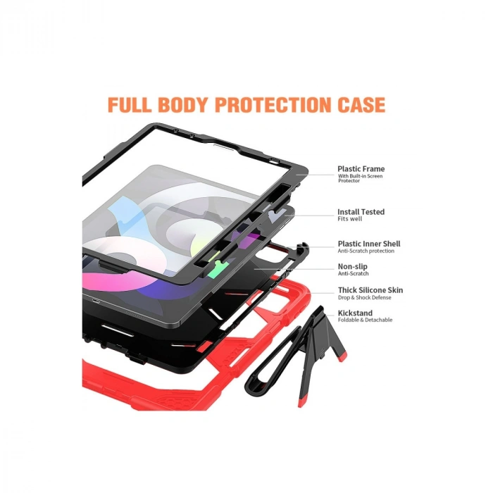 İpad Pro 11 (2020) Kılıf Griffin Tablet Kapak - Kırmızı