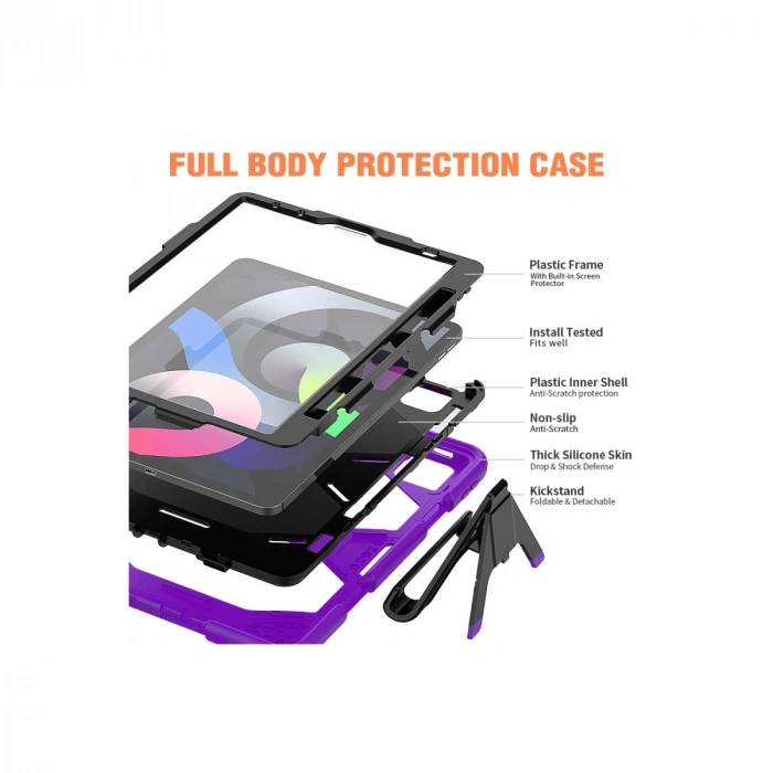 İpad Pro 11 (2020) Kılıf Griffin Tablet Kapak - Mor