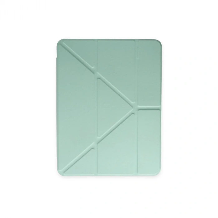 İpad Pro 11 (2024) Kılıf Kalemlikli Mars Tablet Kılıfı - Açık Yeşil