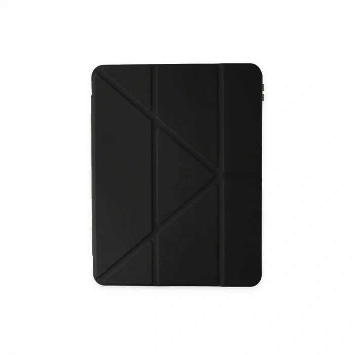 İpad Pro 12.9 (2021) Kılıf Kalemlikli Mars Tablet Kılıfı - Siyah