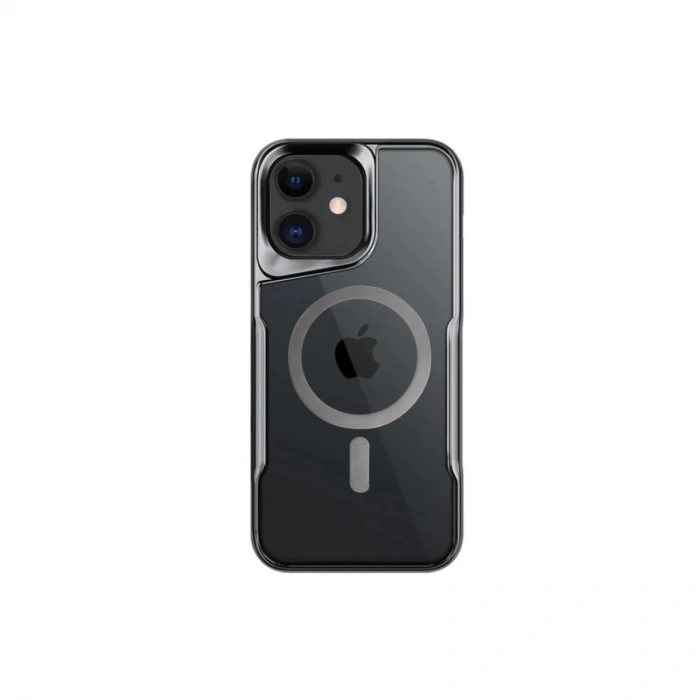 İphone 11 Kılıf Boyi Magsafe Silikon Kapak - Titan Gri