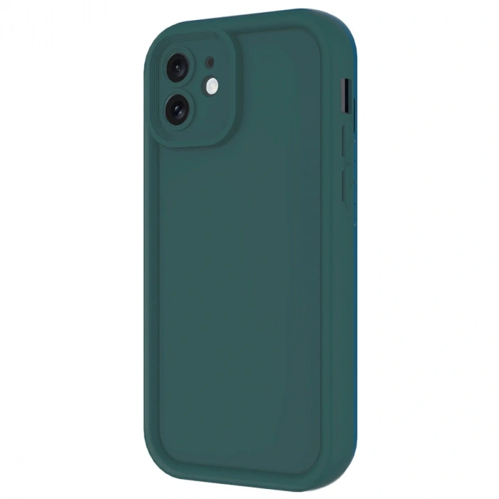 İphone 11 Kılıf Viera Silikon - Koyu Yeşil