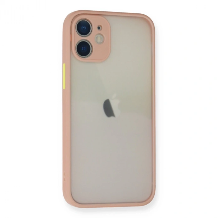 İphone 11 Pro Max Kılıf Montreal Silikon Kapak - Pembe