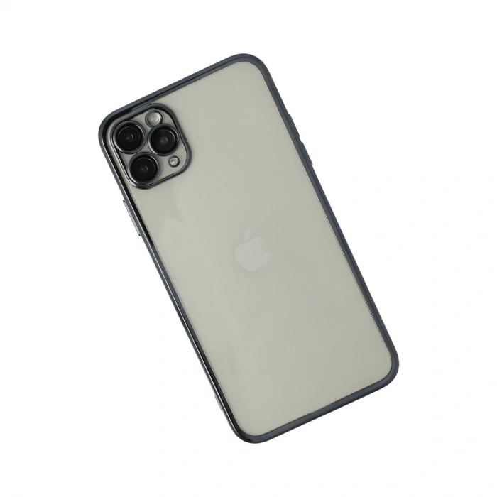 İphone 11 Pro Max Kılıf Razer Lensli Silikon - Siyah