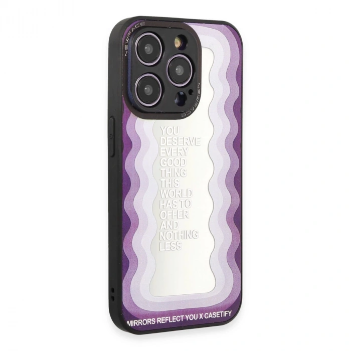 İphone 12 Pro Kılıf Mirror Desenli Kapak - Mirror - 5