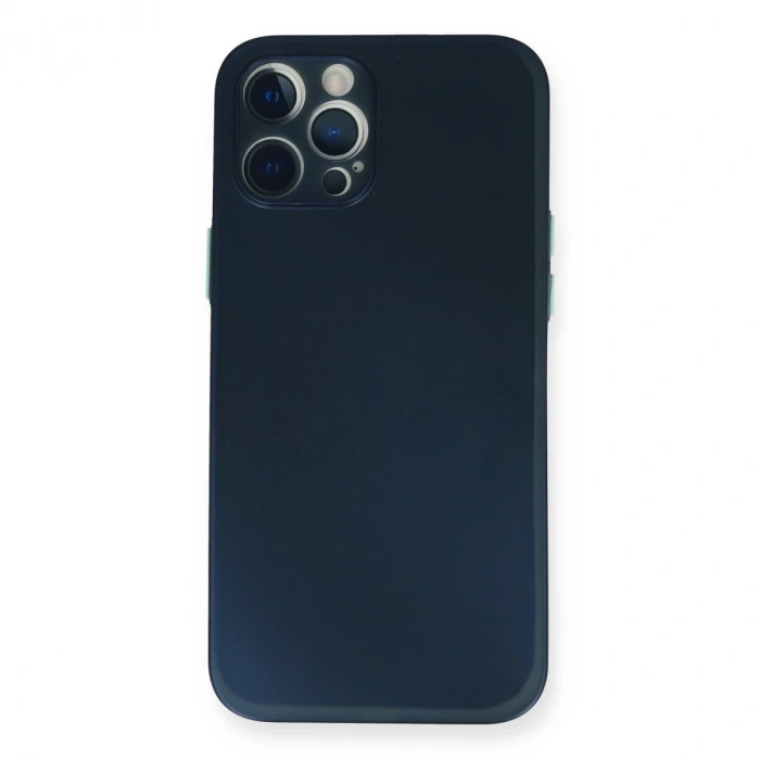 İphone 12 Pro Kılıf Pp Ultra İnce Kapak - Mavi