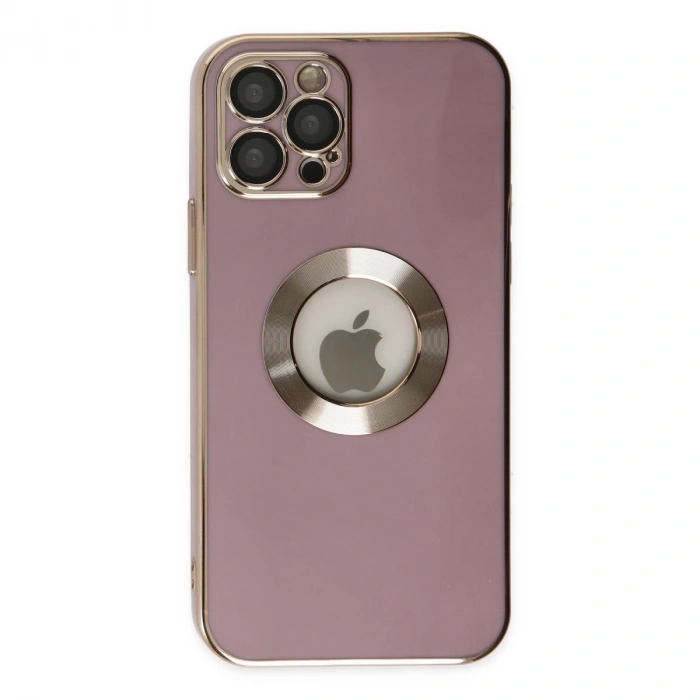 İphone 12 Pro Kılıf Store Silikon - Mor