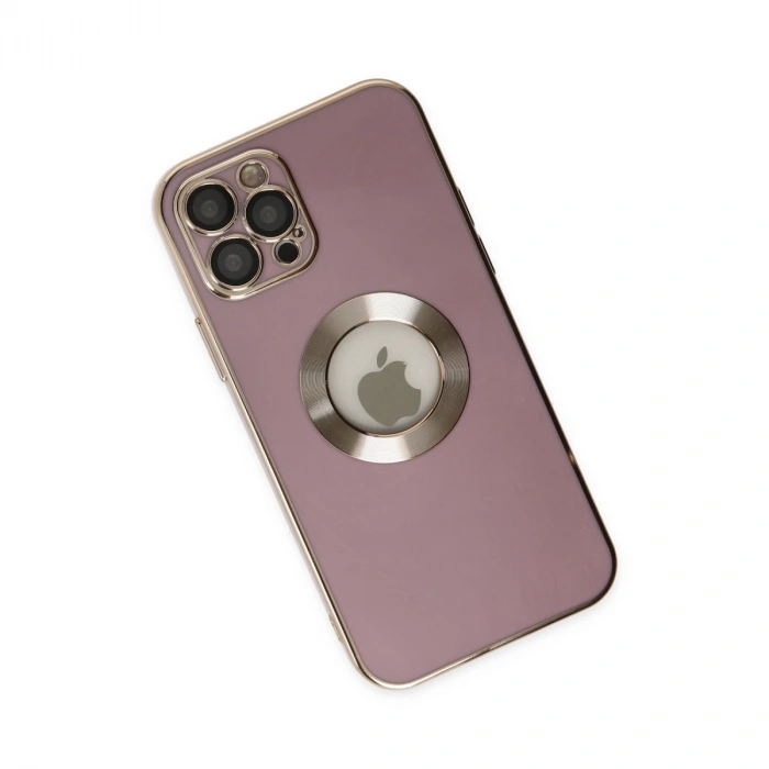 İphone 12 Pro Kılıf Store Silikon - Mor