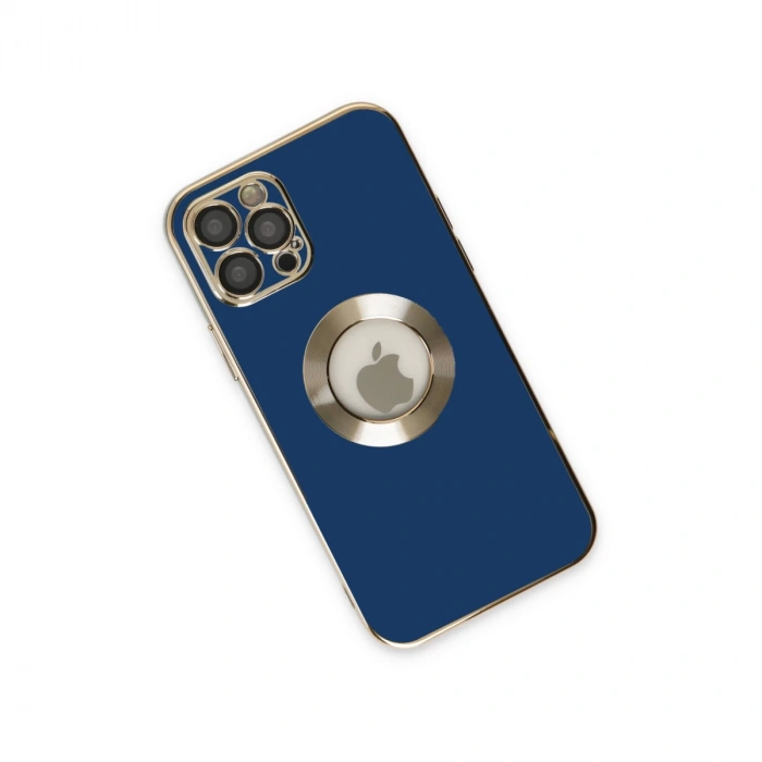 İphone 12 Pro Max Kılıf Store Silikon - Mavi