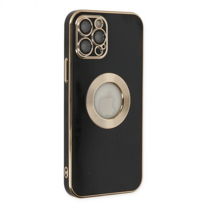 İphone 12 Pro Max Kılıf Store Silikon - Siyah