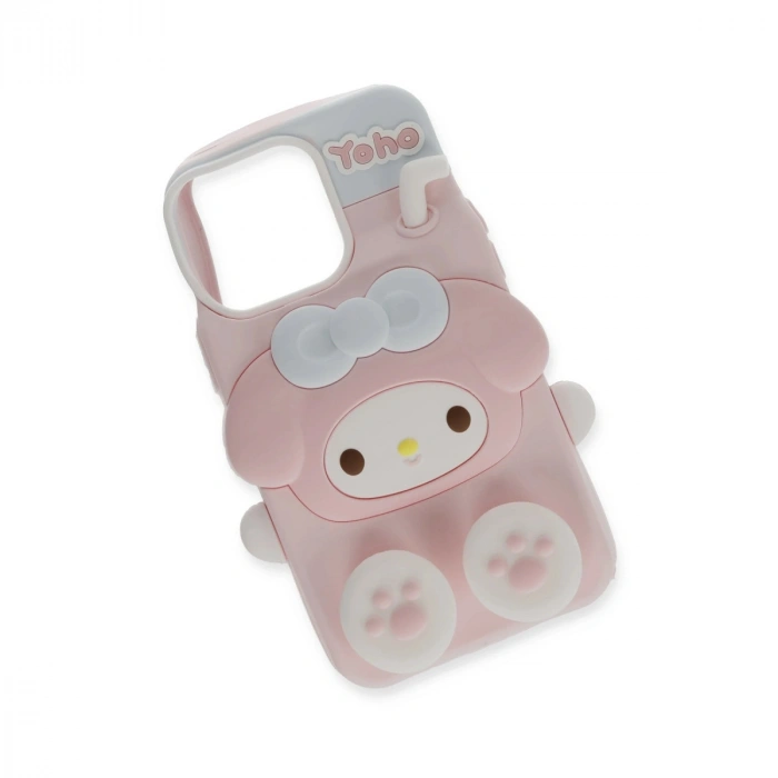 İphone 13 Kılıf Poky Karakter Silikon Kapak- Desen 2