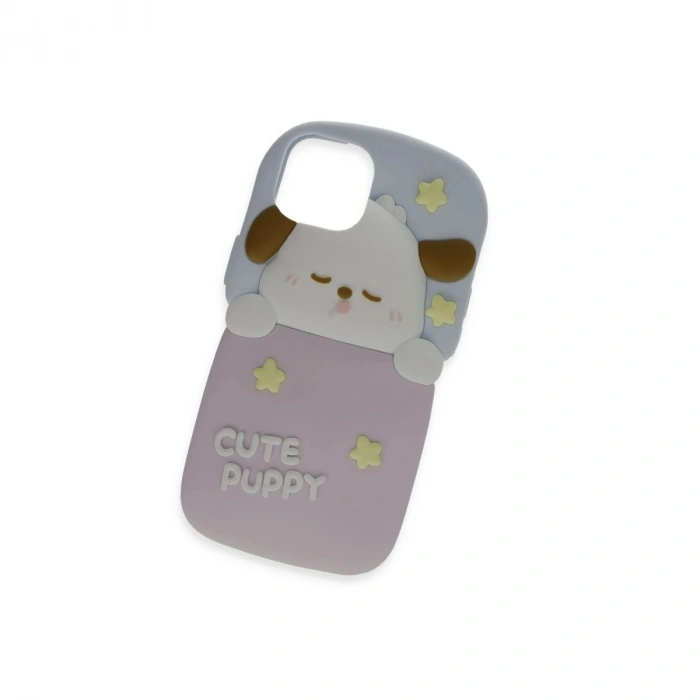 İphone 13 Kılıf Poky Karakter Silikon Kapak- Desen 9