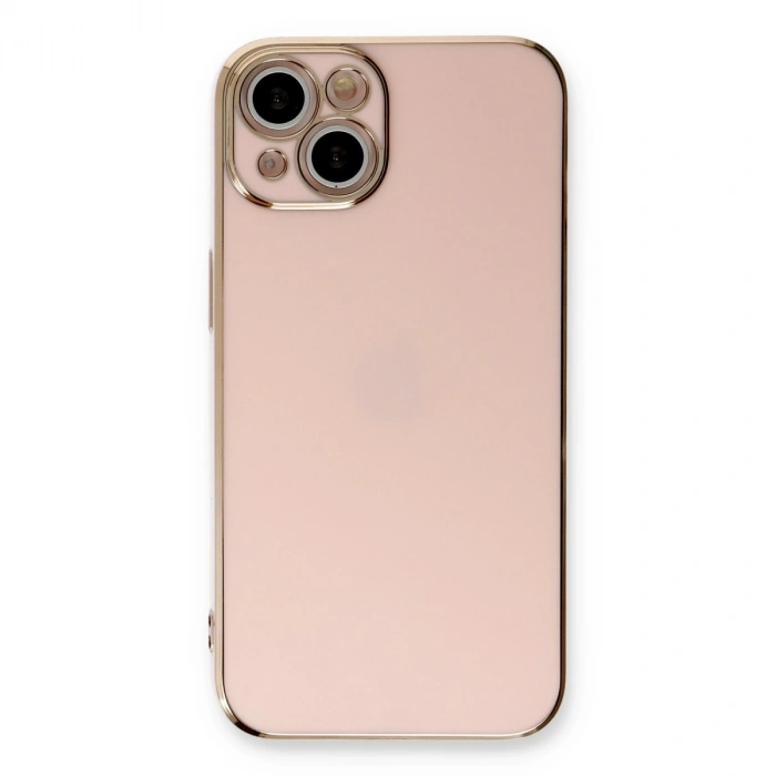İphone 13 Kılıf Volet Silikon - Pembe