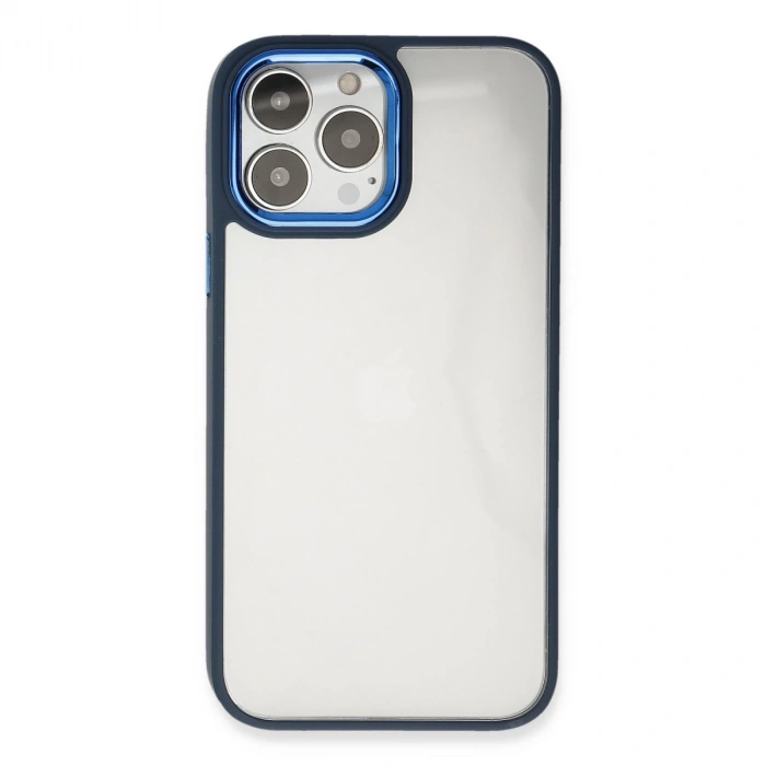 İphone 13 Pro Kılıf Dora Kapak - Mavi