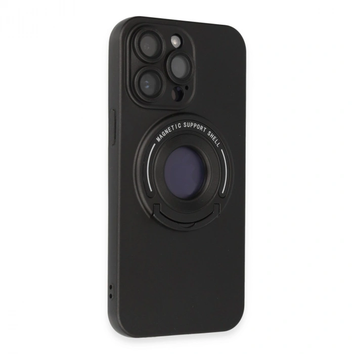 İphone 13 Pro Max Kılıf Lukka Magneticsafe Kapak - Siyah